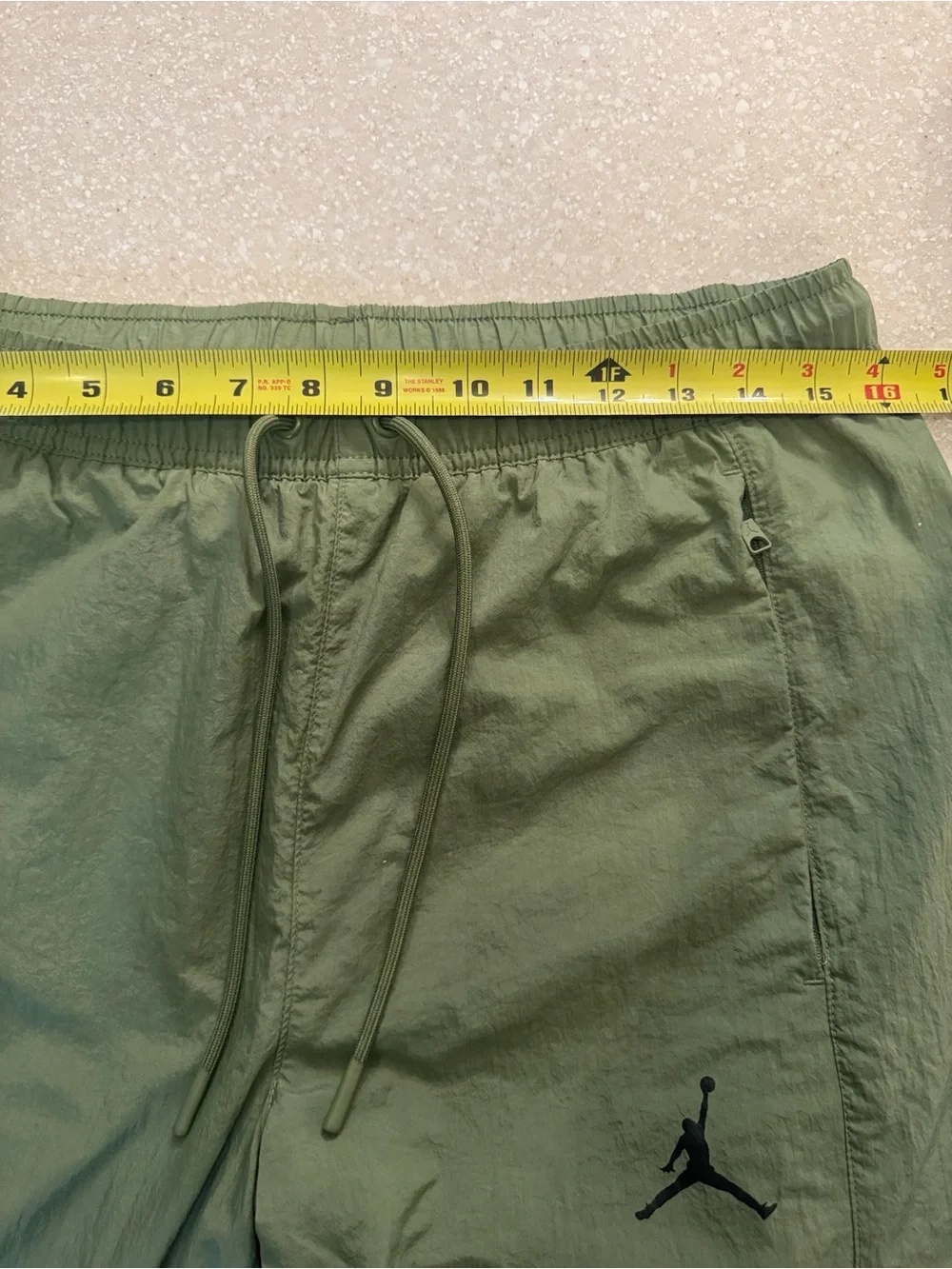 Jordan Pants Sports Jam Olive Sz M